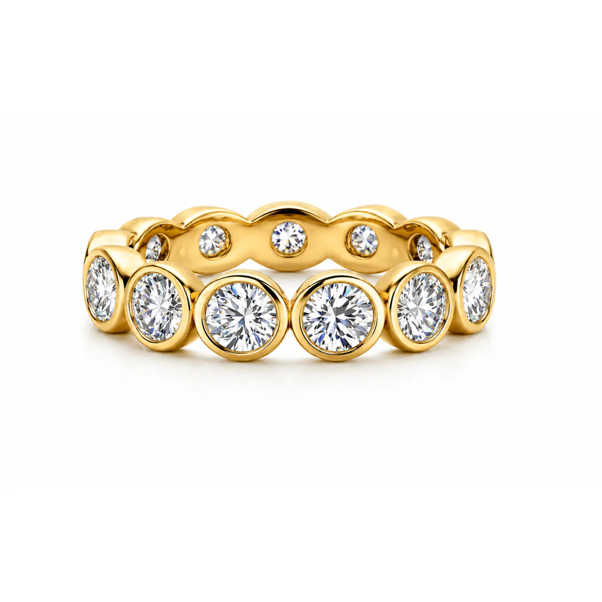 Maude Bezel Eternity Ring