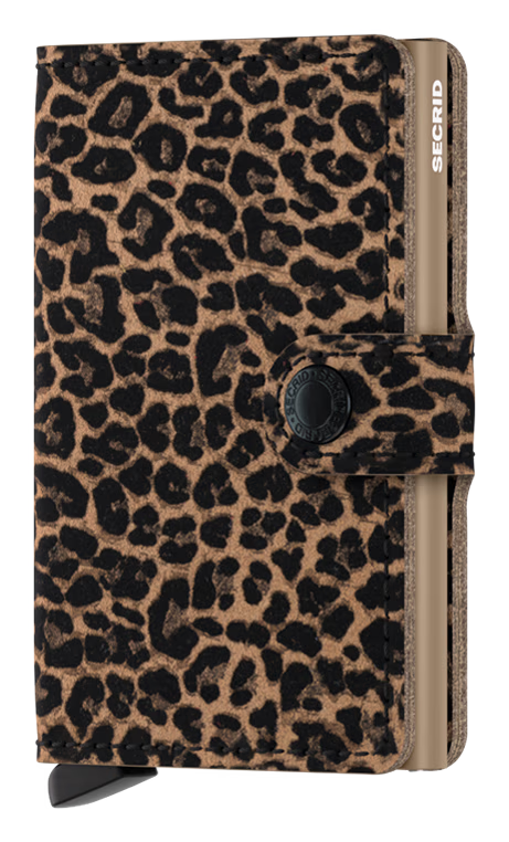 Leopard Beige Miniwallet- MLe