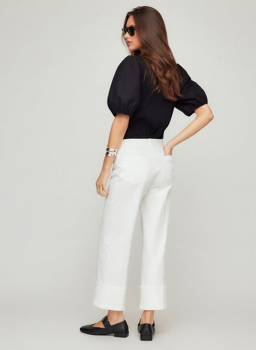 Regina Cuff Cropped Pants