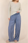 Tencel Wide Leg Flowy Pant